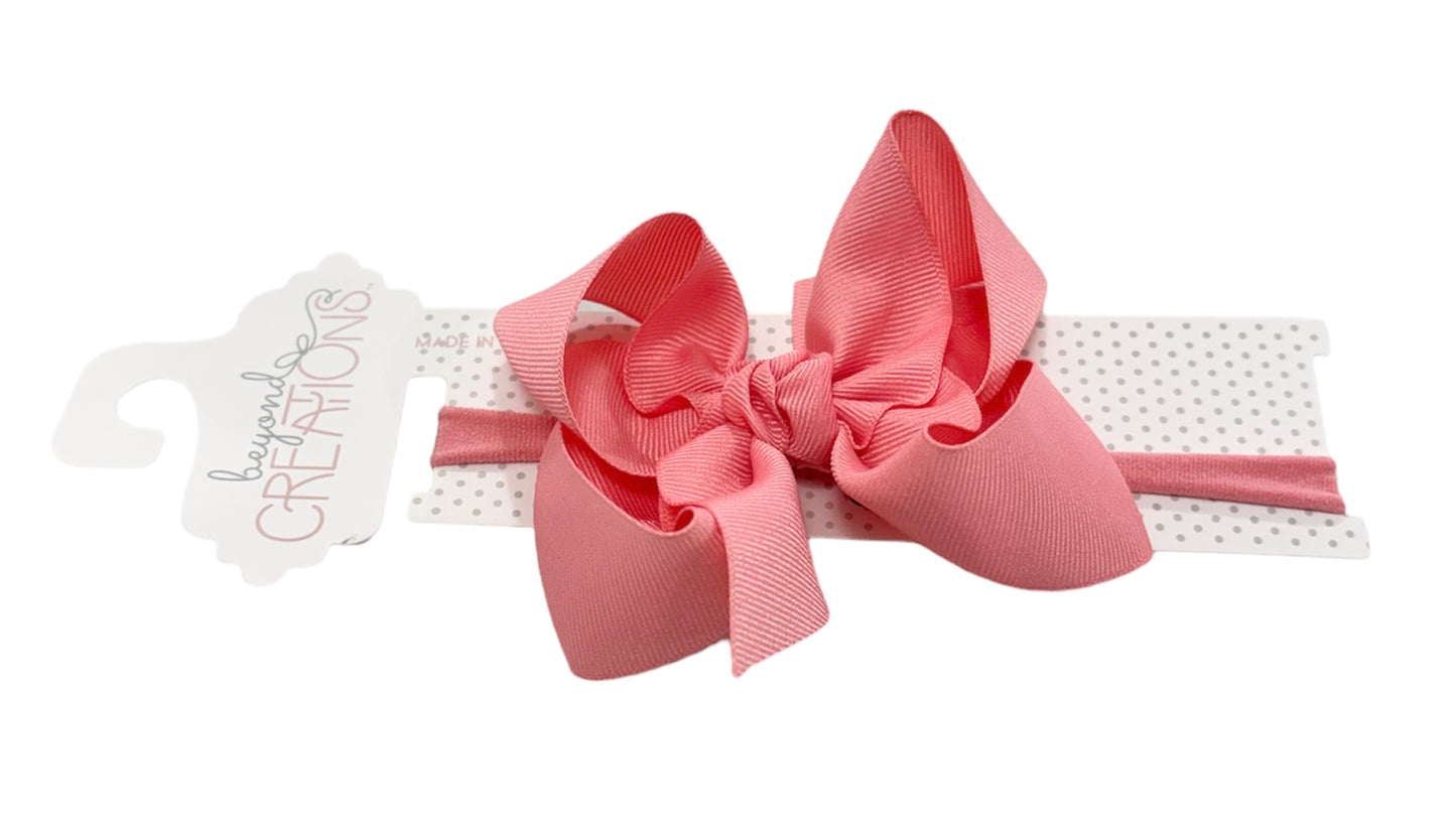 Beyond Creations Multiple Color Pantyhose Headband w/Bow