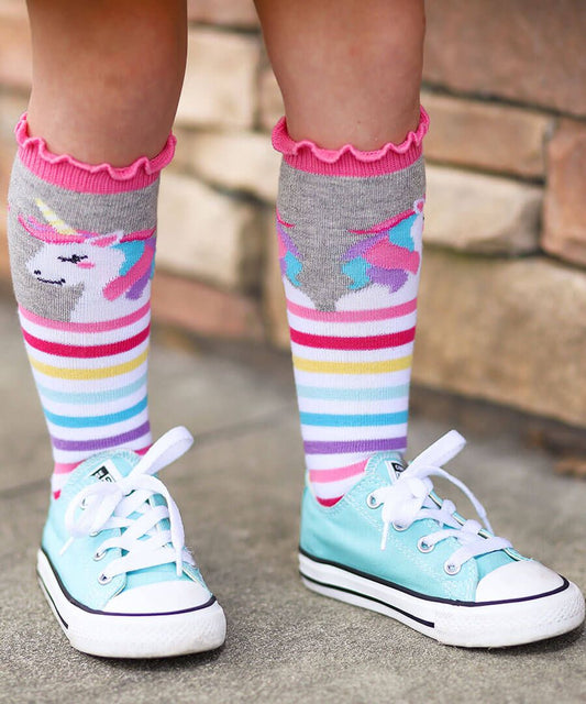 Jefferies Socks Rainbow Unicorn Socks