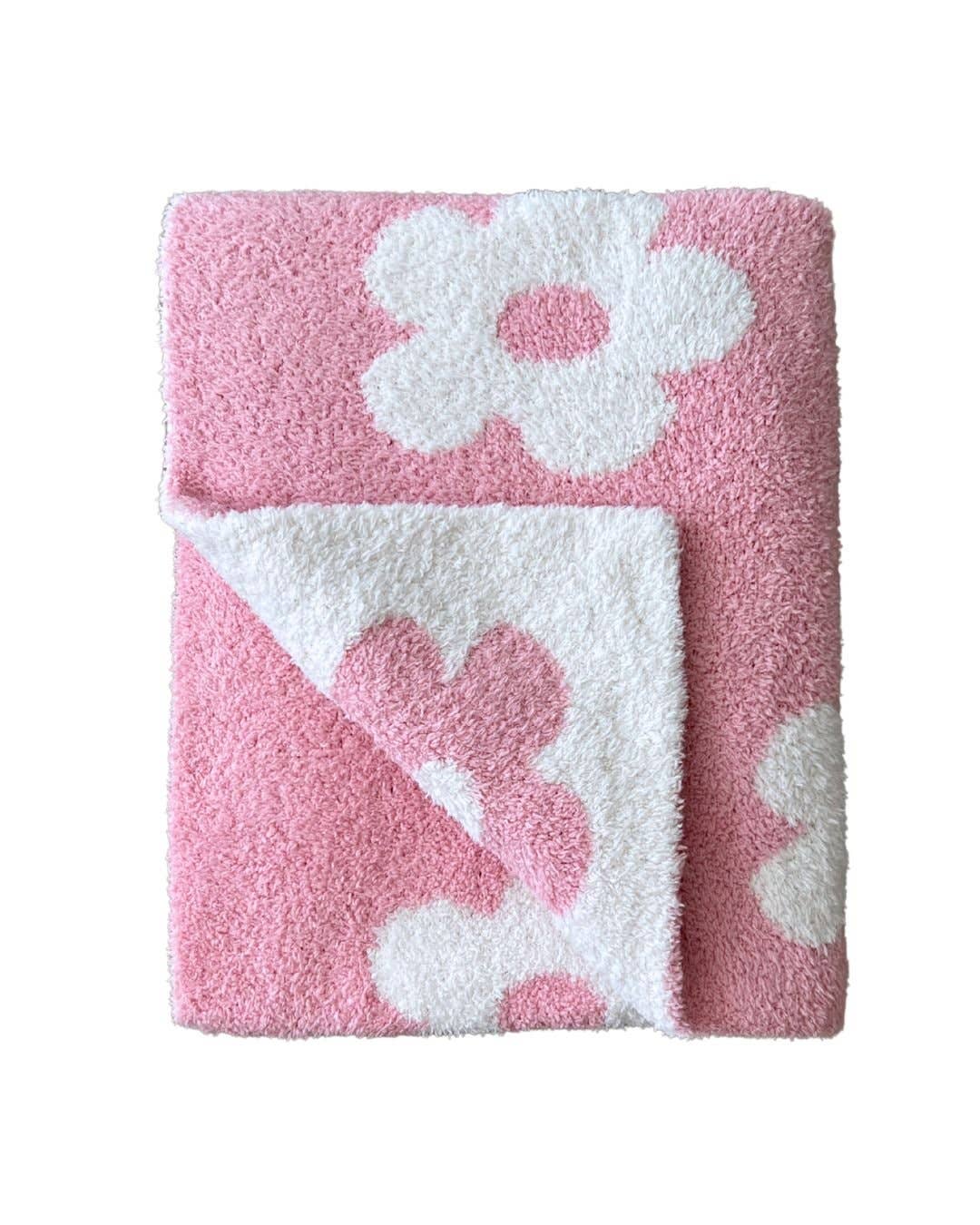 Daisy Baby Blanket | Pink