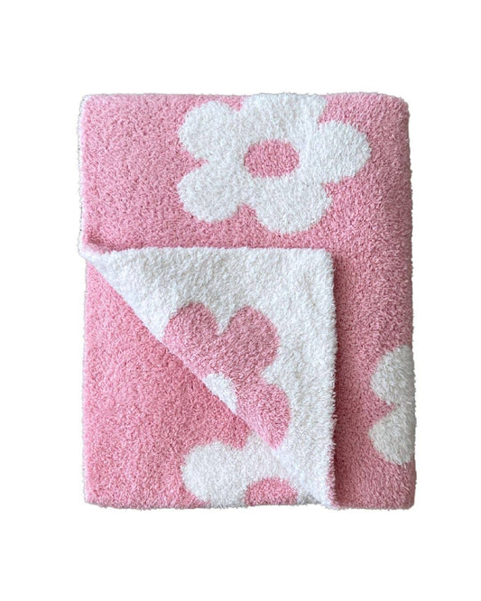 Daisy Baby Blanket | Pink