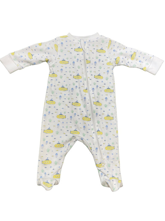 Feather Baby Submarine Zip-Up Sleeper