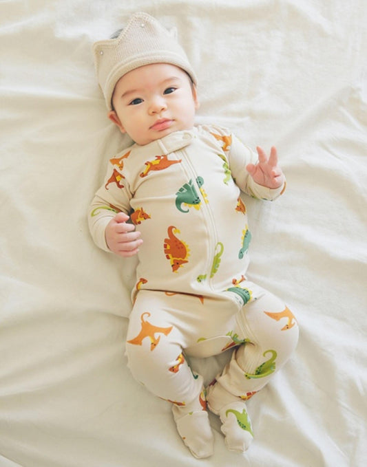 Explanet Jurassic Baby Footie Loungewear