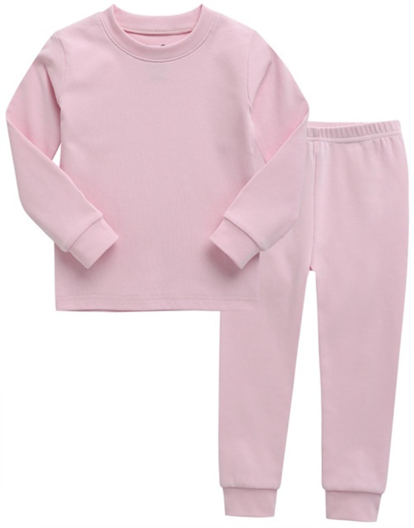 Explanet Light Pink Long Sleeve Loungewear