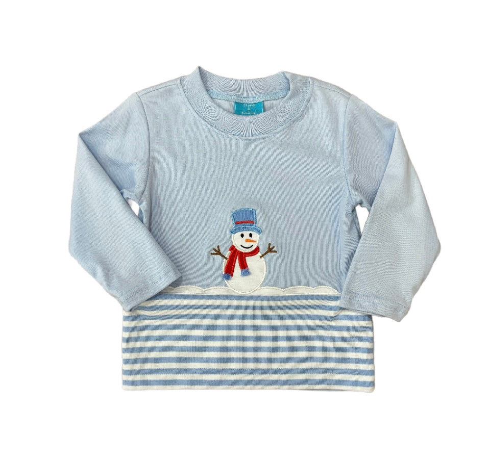 Claire & Charlie Snowman Top