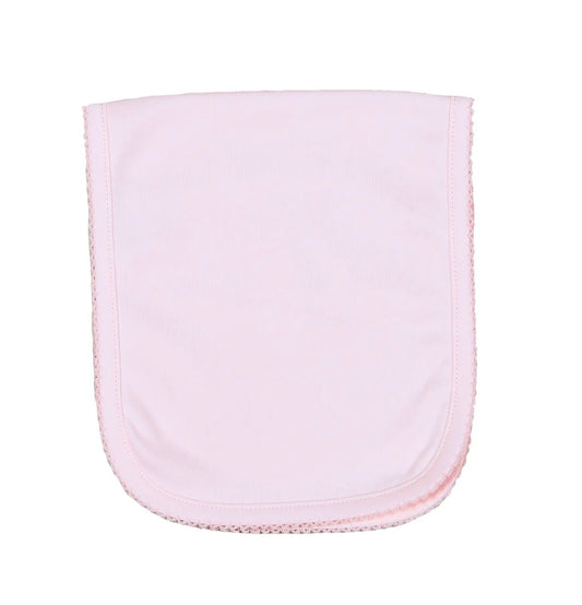 Baby Loren Pima Burp Cloth (Pink)