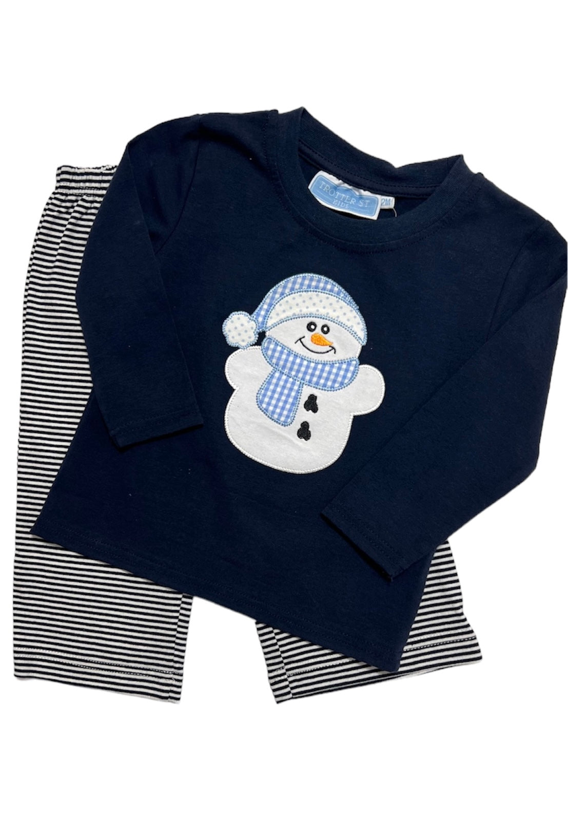 Snowman Boy Pant Set