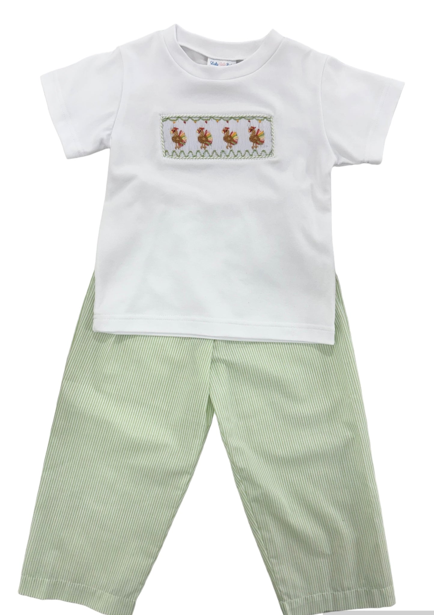 Lulu Bebe Tom Smocked Pant Set