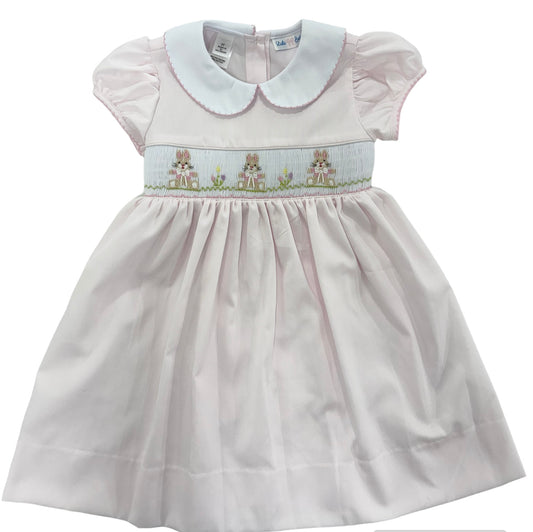 Rose Smock Bunnies Dress