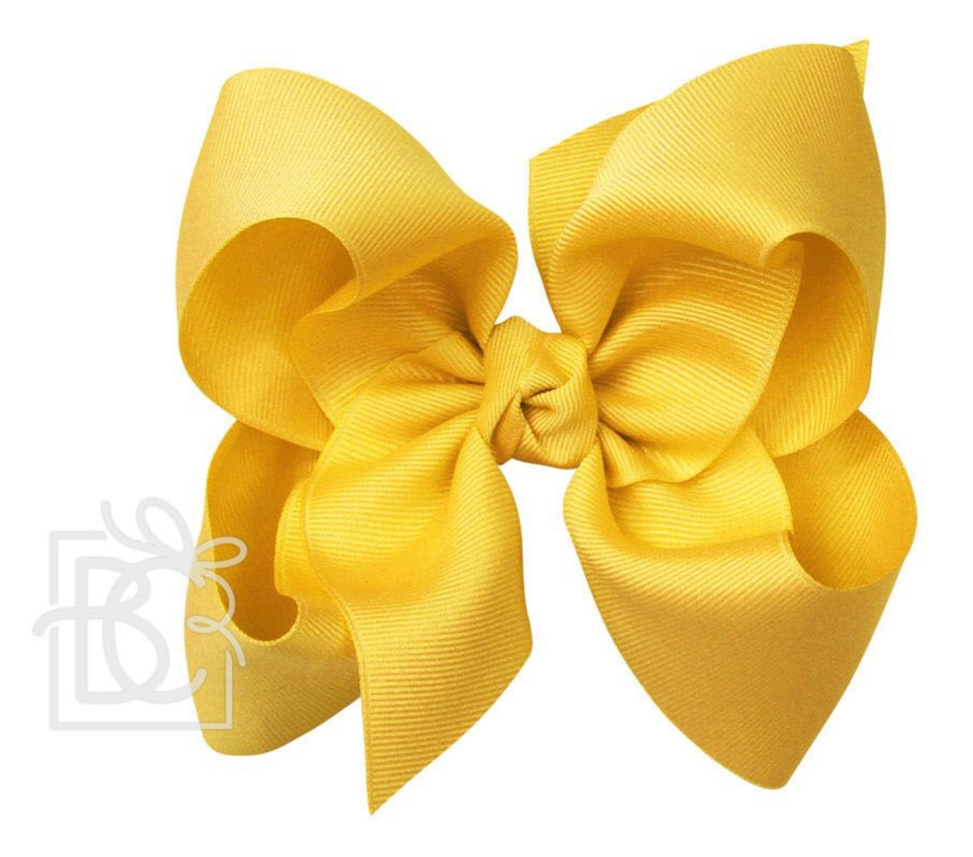 Beyond Creations Hairbows Bright Yellow