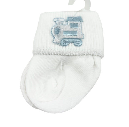 Jefferies Socks Train Emb