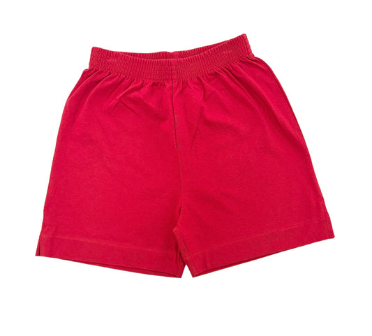 Luigi Boys Jersey Short Deep Red