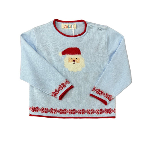 Zubels Santa Blue Sweater