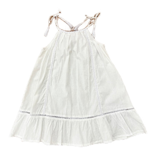 Bela & Nuni White Cotton Dress