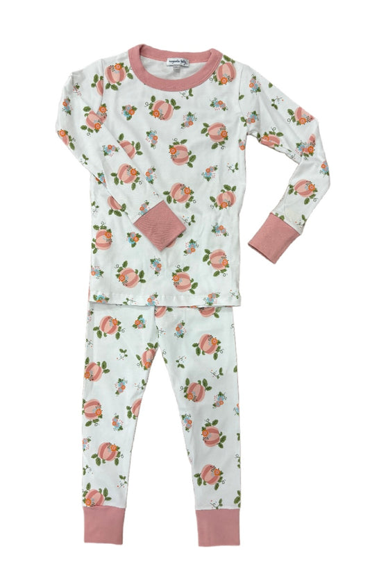 Magnolia Baby Pink Pumpkins Long Pajamas