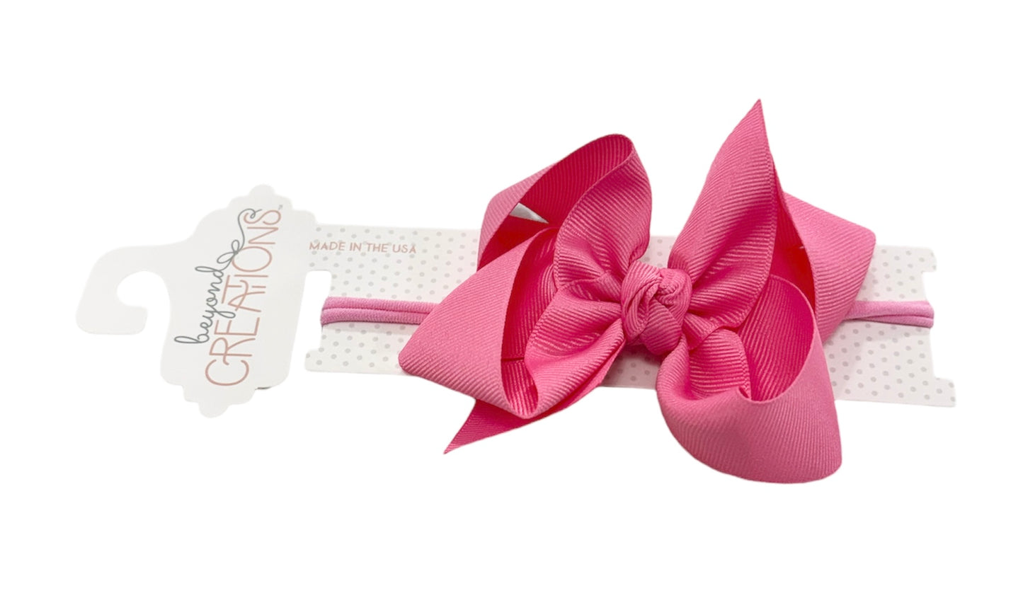 Beyond Creations Multiple Color Pantyhose Headband w/Bow