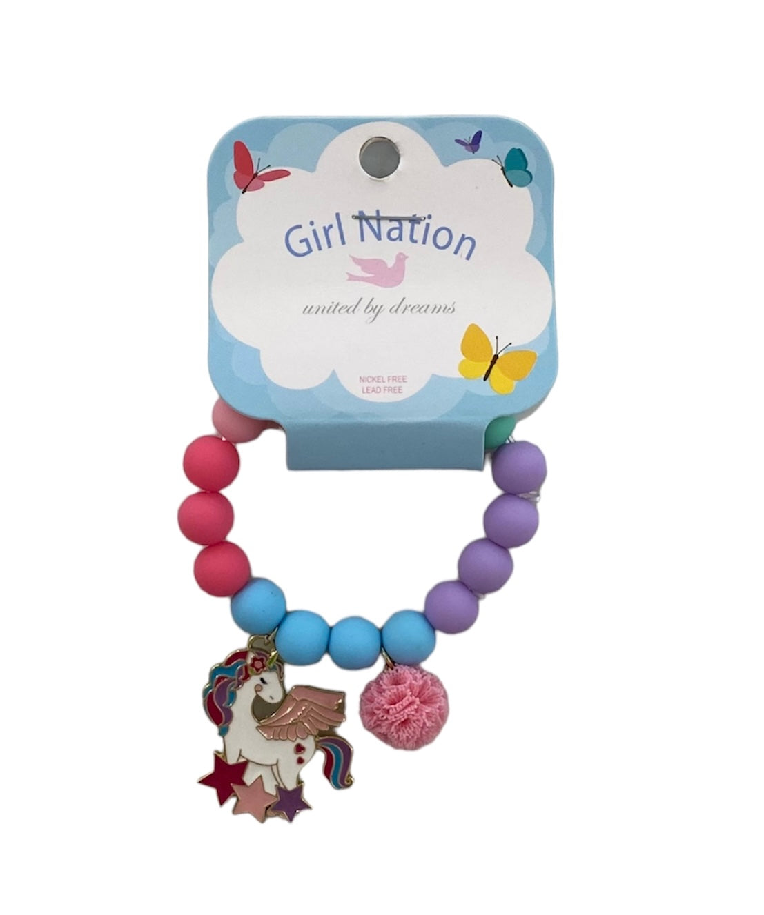 Girl Nation Unicorn Bracelet