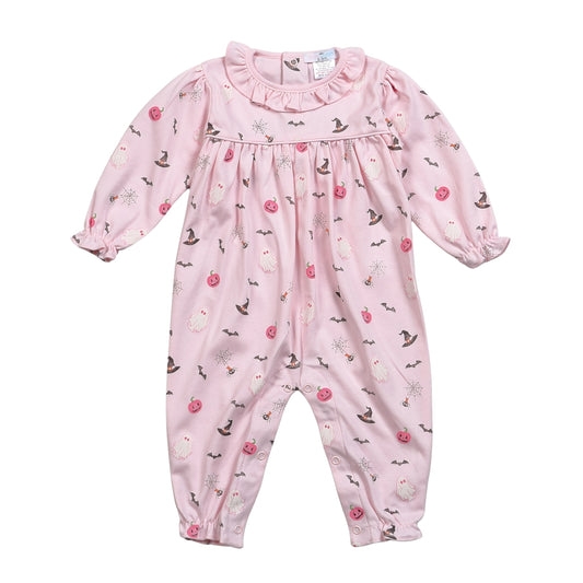 Baby Loren Halloween in Pink Romper