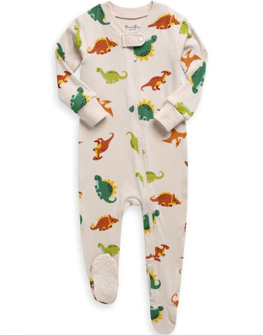 Explanet Jurassic Baby Footie Loungewear