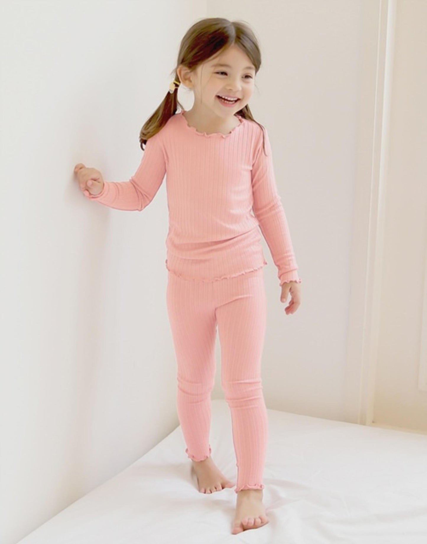 Explanet Milk Pink Long Sleeve Loungewear