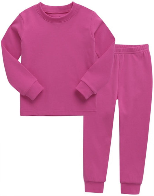 Explanet Hot Pink Long Sleeve Loungewear