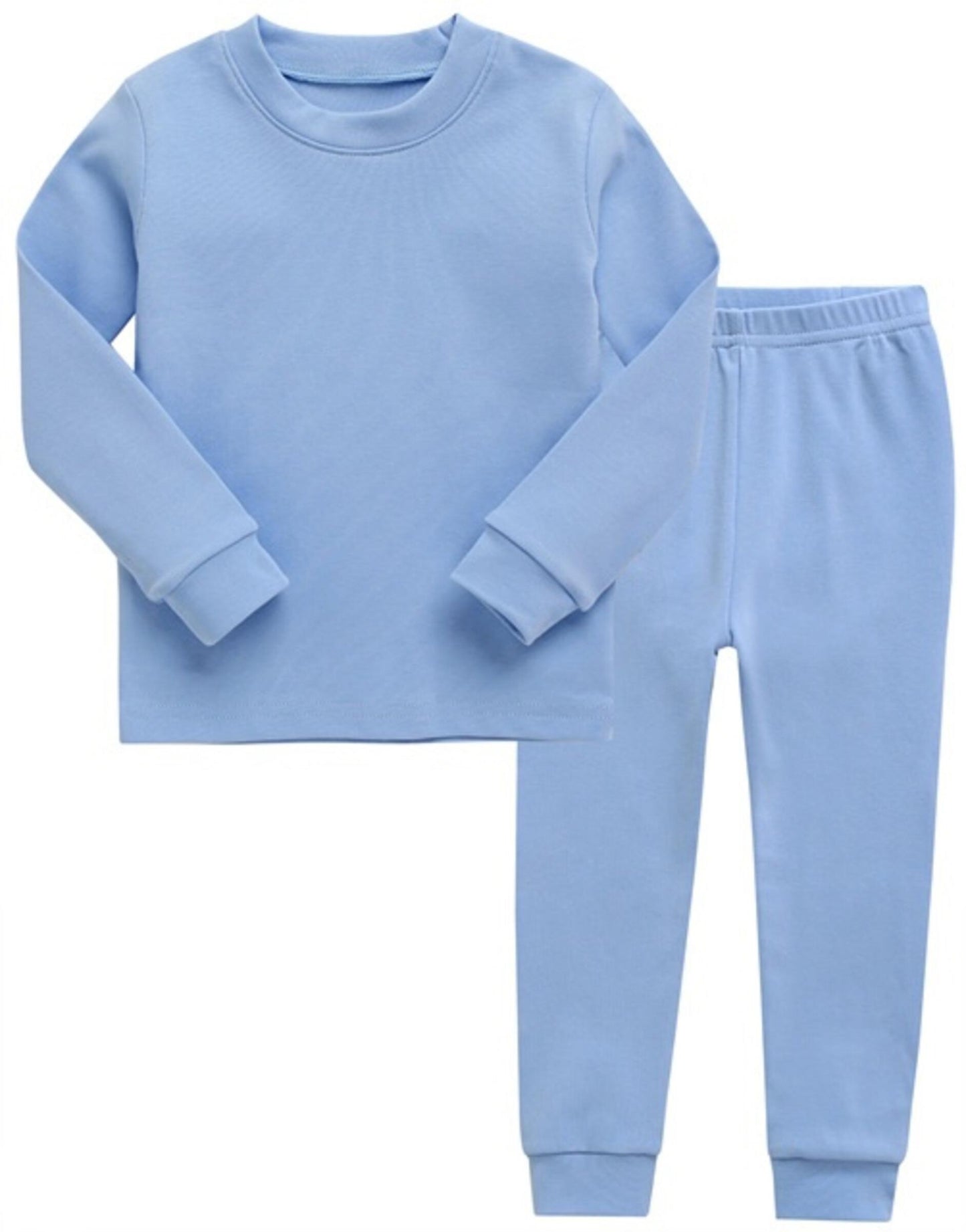 Explanet Sky Blue Long Sleeve Loungewear