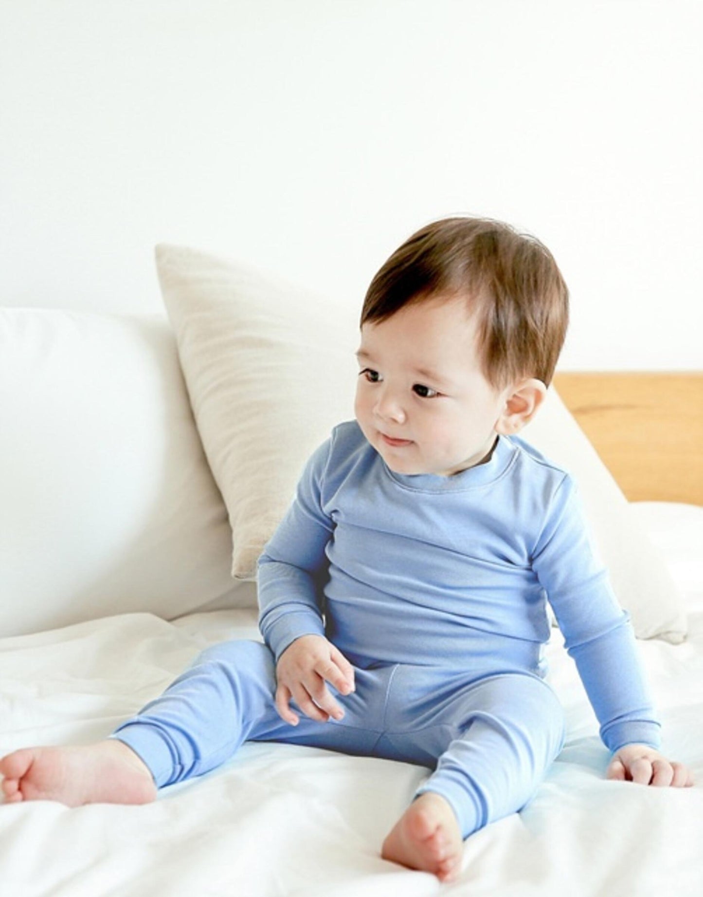 Explanet Sky Blue Long Sleeve Loungewear