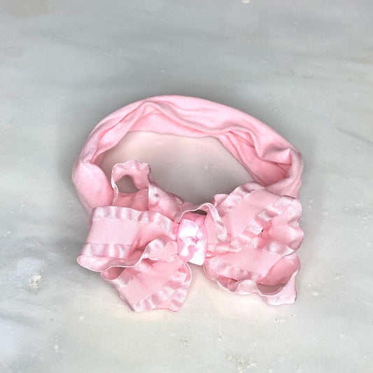Beyond Creations Headband with Ruffle Bow