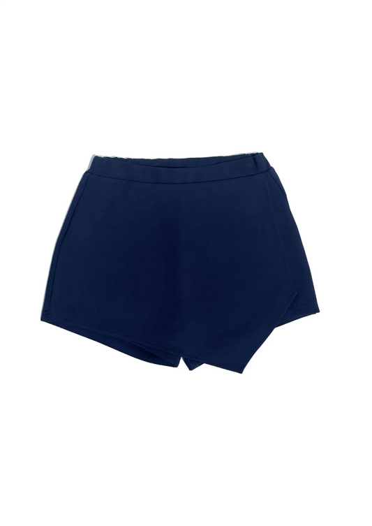 Pleat Alden Navy Skort