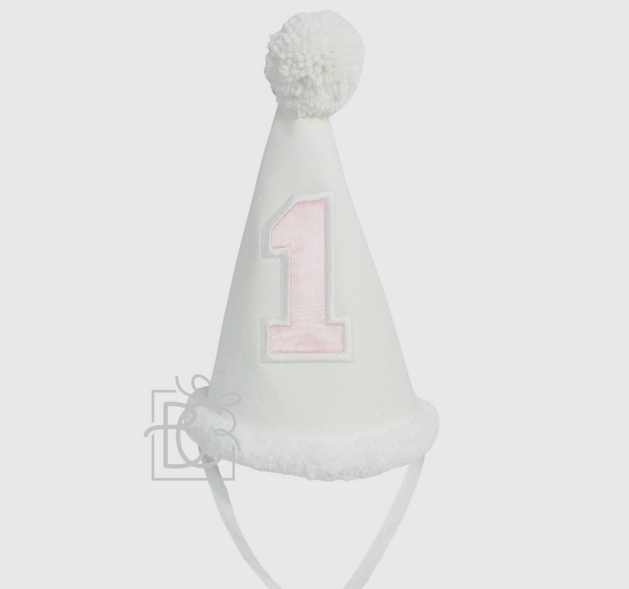 Beyond Creations Linen Birthday Hat with Satin Number