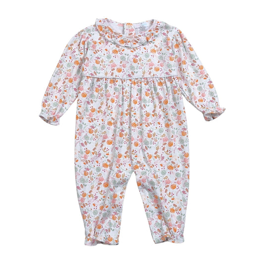 Baby Loren Pumpkin Season Pima Romper