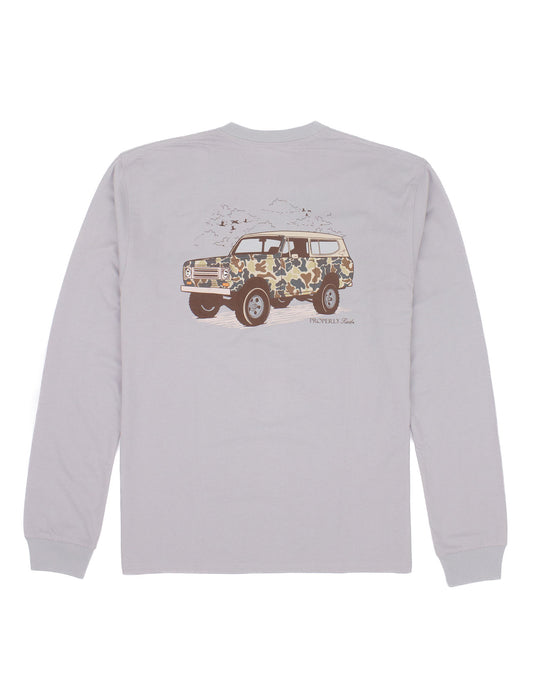 Properly Tied Camo Bronco LS Tee