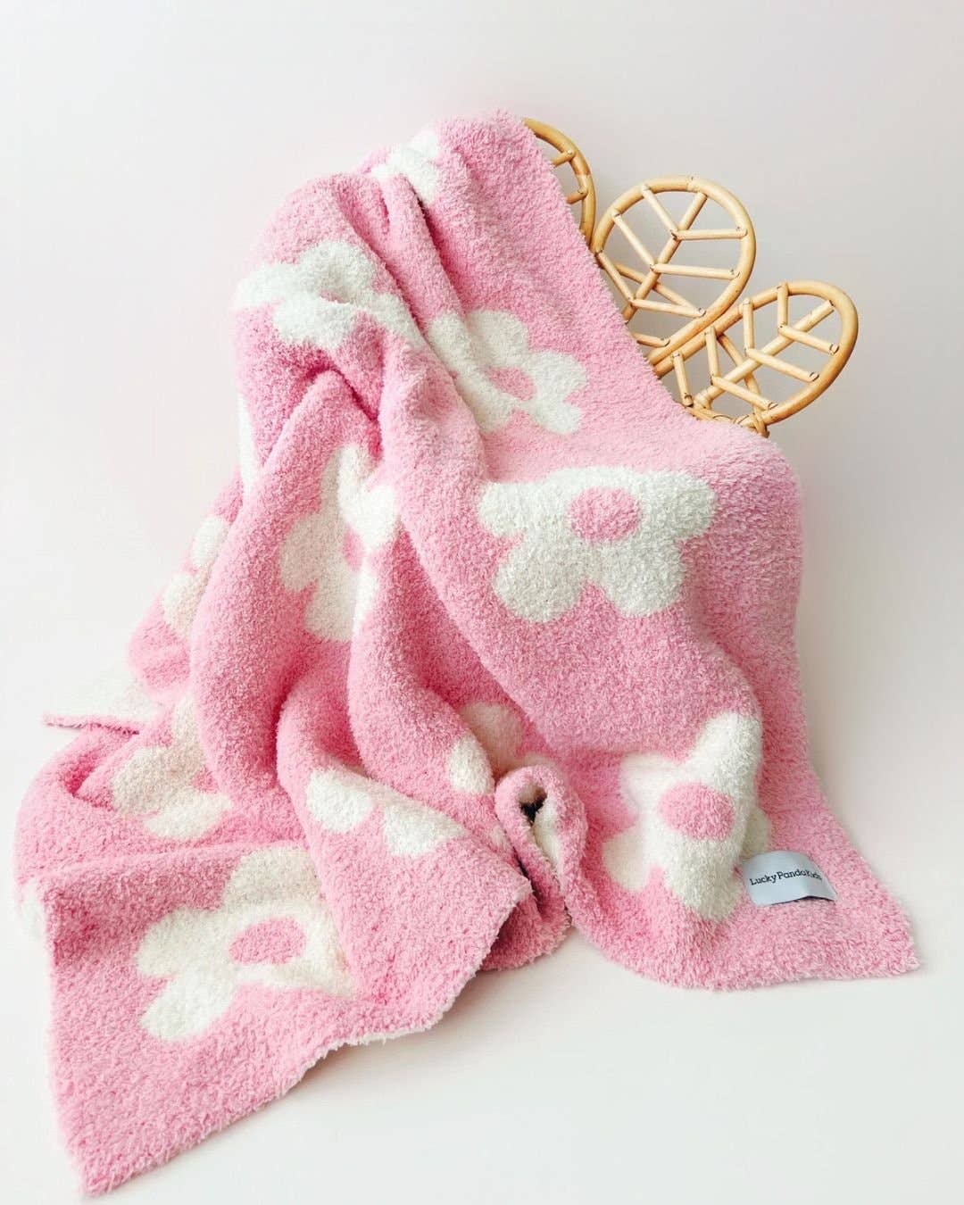 Daisy Baby Blanket | Pink