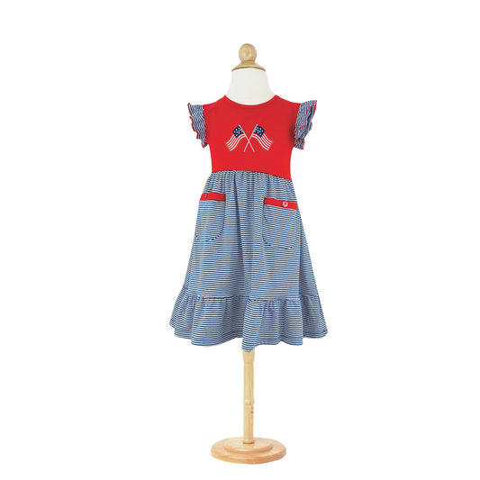 Ishtex Flag Applique Dress