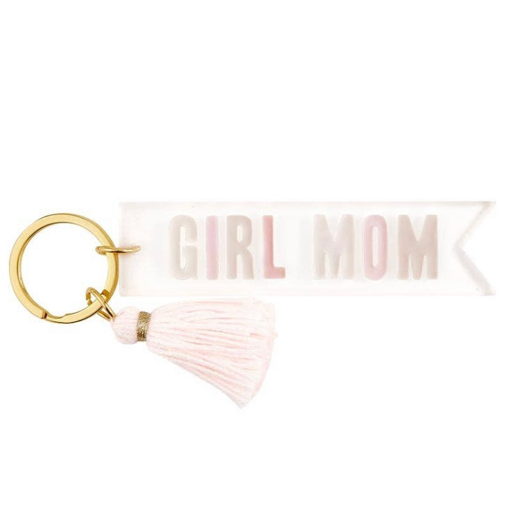 Acrylic “Mom” Keychains, 5 designs